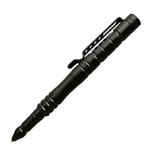 EDC Outdoor Writing Tools Aluminum Alloy Ballpoint Pen Pocket Clip Business Signature Pen for Men Office Stationery Supplies