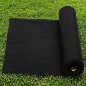 Heavy-Duty Non-Woven Weed Barrier Fabric – 4ft x 100ft Landscape Ground Cover, 1.8oz – Superior Weed Control & Erosion Prevention – Easy Installation for Gardens and Lawns
