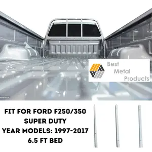 Truck Bed Support Rail 1999 - 2017 Ford Super Duty F-250, F-350 6.5ft Bed (short Bed)