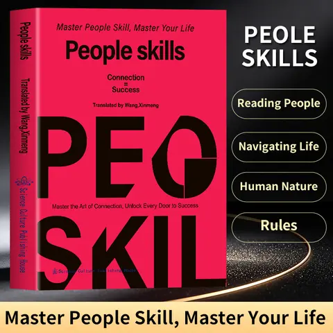 【WLF Books】Interpersonal Skills: Professional English and Self-Improvement Book (143 pages), featuring advantages, insights, ethical guidelines, test guidance, practical and detailed social interaction strategies, as well as wisdom for handling conflicts