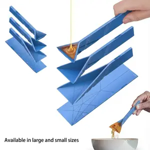 Original Flat 3-In-1 Folding Measuring Spoon, 2 Spoons Fold Into 6 Sizes, Magnetic, Durabend Technology, Dry/wet Use, Gift Packaging