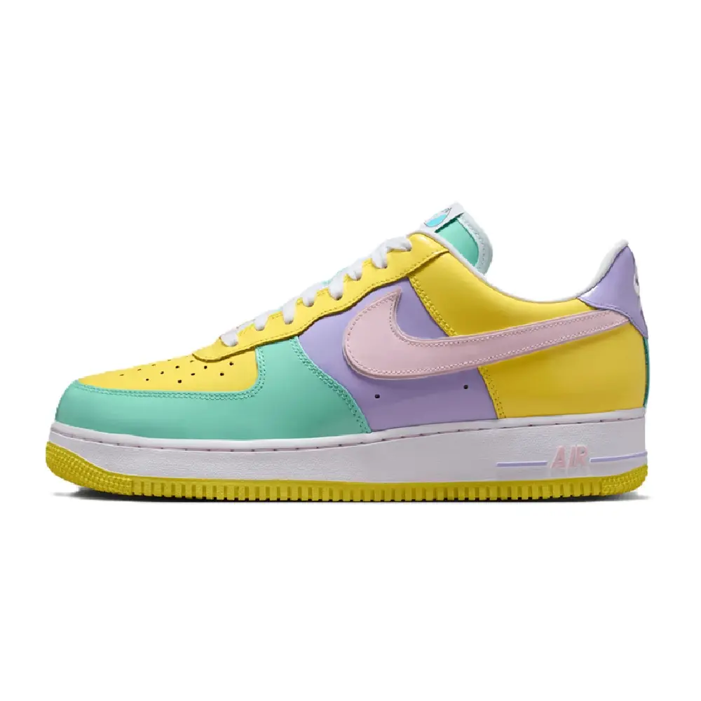 Men's Nike Air Force 1 '07 "Easter" Yellow Pulse/Pink Foam (IQ9706 701)