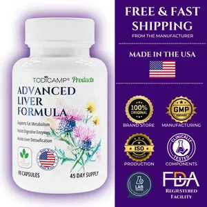 TODICAMP Liver Health with Milk Thistle, Artichoke, Choline Liver Support