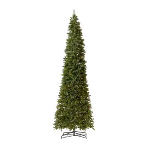 Nearly Natural 13' Slim Green Mountain Pine Christmas Tree