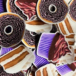 Sticker Bundle, Fun Desserts DIY stamp