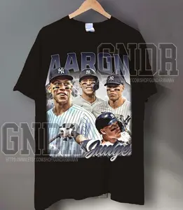 Aaron Judge T Shirt - Baseball T-Shirt - Baseball Gift - Baseball Lover - Baseball Fan Shirt - Baseball Shirts - Sports Apparel