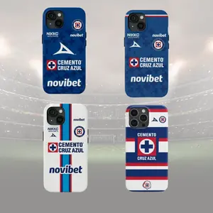 Cruz Azul Team Soccer Cover Magsafe Phone Case, Case for iPhone 16 15 14 13 12 11, Tough Phone Case, Gift for fan
