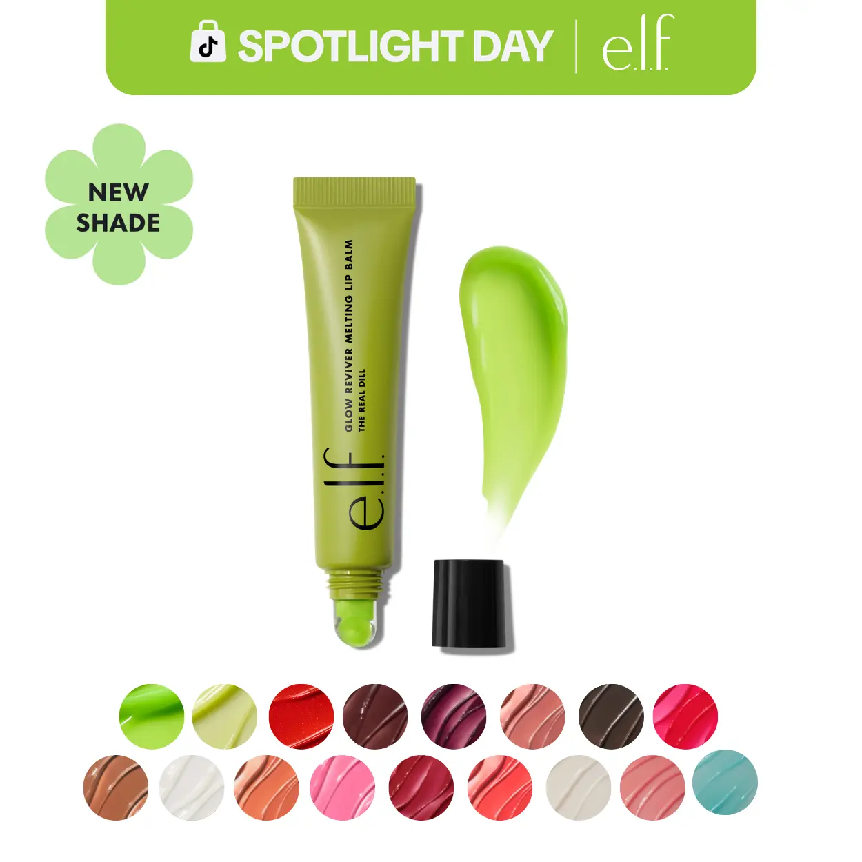 e.l.f. Glow Reviver Melting Lip Balm, Hydrating Lip Balm High-Gloss Shine and Buildable Color 15.4mL