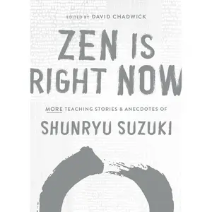 USED-Zen Is Right Now: More Teaching Stories and Anecdotes of Shunryu Suzuki, Author of Zen Mind, Beginners Mind by Suzuki, Shunryu (Hardcover)