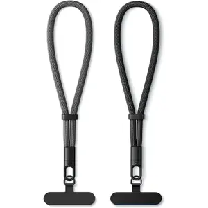 2 Pack Phone Wrist Strap, Wrist Lanyard for iPhone Case Camera, Anti Theft with 360° Rotating Hook, Charm Chain Camera Wristlet for Travel