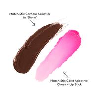 Ebony + Strawberry Pop