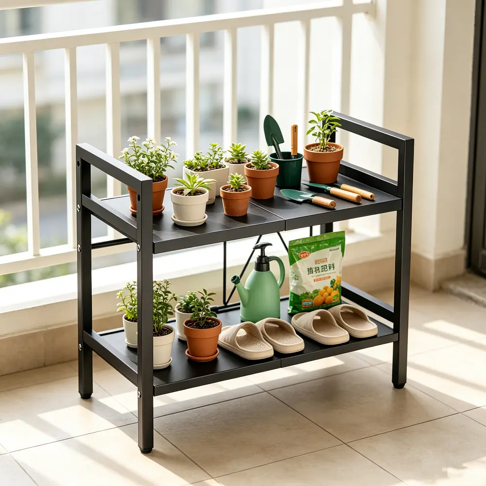 SITAKEYFMHK Expandable Metal Kitchen Counter Organizer Shelf - Super Sturdy Home Storage Holder for Instant Counter Space Boost