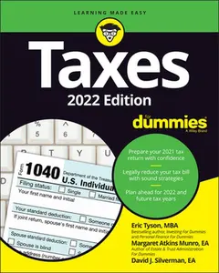 USED Book - Taxes for Dummies: 2022 Edition by Tyson, Eric (Paperback) - english