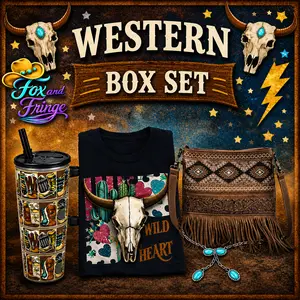 Western Big box bag set-1 -all sale final