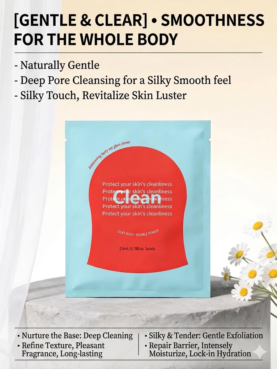 Antimicrobial Single-Use Exfoliating Mitt – Professional Body Scrubber for KP & Dead Skin - Deep Cleansing WITHOUT abrasive chemical scrubs - Travel-Ready & Individually Packed & Hygienic for Men & Women (5Pcs)