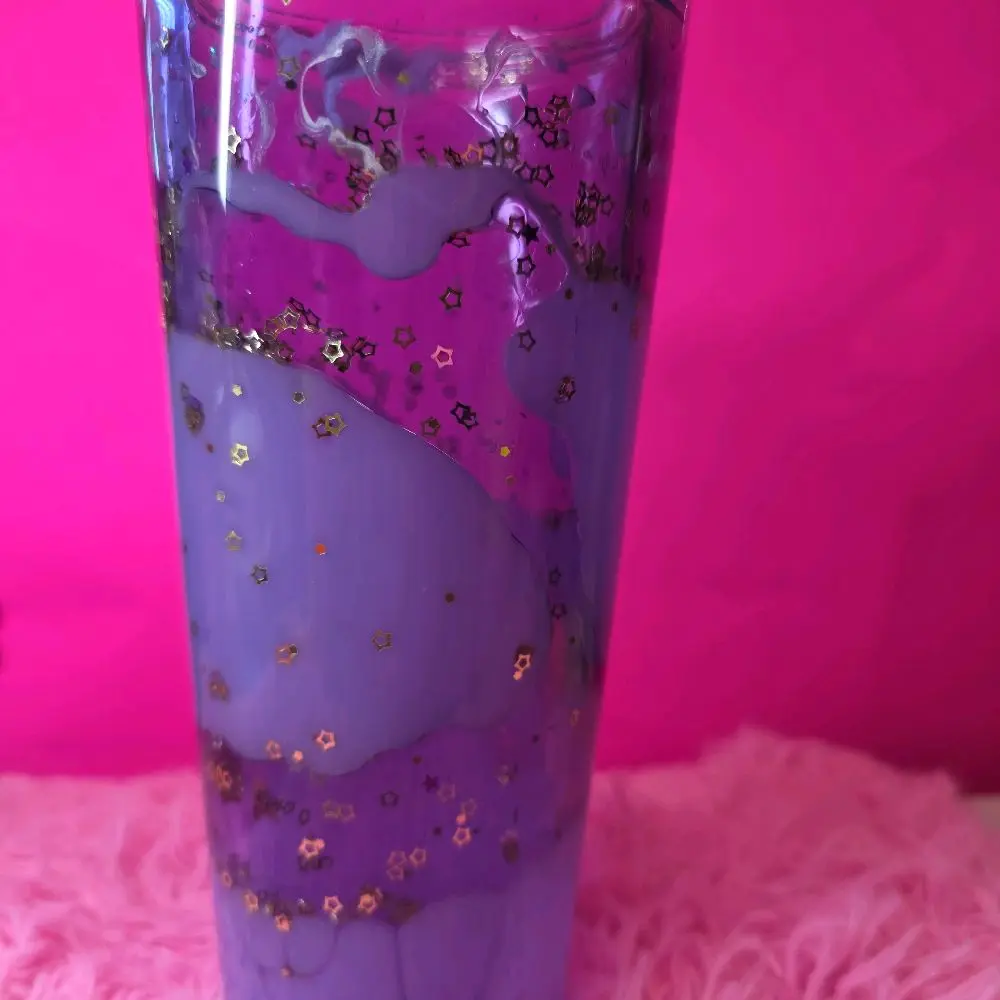 16oz y 20oz Custom Snow Globe tumbler with Straw [Personalized Glitter Cup [ Gift for Her