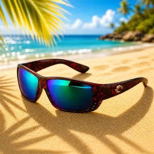 Costa Style Polarized Sunglasses for Men – Premium Fishing Shades with Anti Glare UV Protection for Ocean & Boating