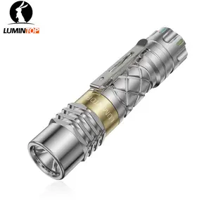 LUMINTOP Ring King Handheld Flash Light - 1000 Lumens 14500 EDC Tactical High Performance Rechargeable Powerful Flashlights, USB Charging, IPX8 Waterproof, Emergency & Camping Lighting, Father's Gift