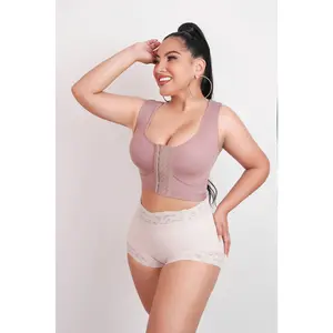 4007-Post surgical  with wide straps front closure