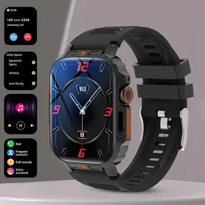 Smart Watch with Bluetooth-compatible Calling, Multi-Sport Modes, Message Alerts, Custom Wallpaper, Sports Tracking Smartwatch, Compatible with iPhone & Android