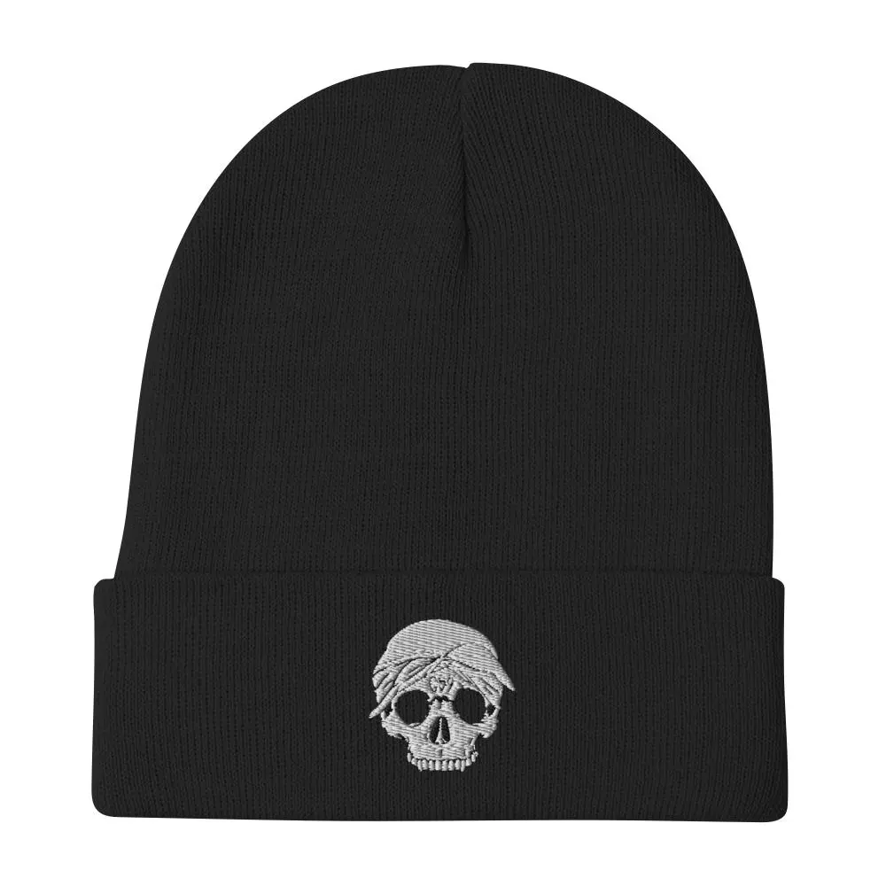 G59 Skull Embroidered Beanie