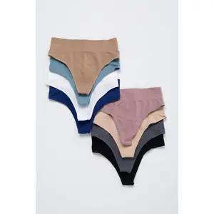 Multicolor Maternity Thong Underwear Set
