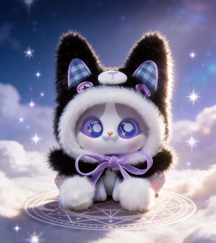 Picoco V2 Magic Cloak Cat Series Plush Pendant Blind Box