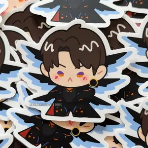 Caleb X02 Chibi Vinyl Sticker