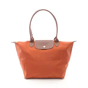 Pre-owned Longchamp Canvas Tote Bags Le Pliage Original Leather Tote Bag