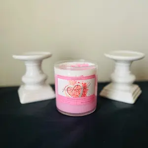 Pink Peppermint Candle- 12oz