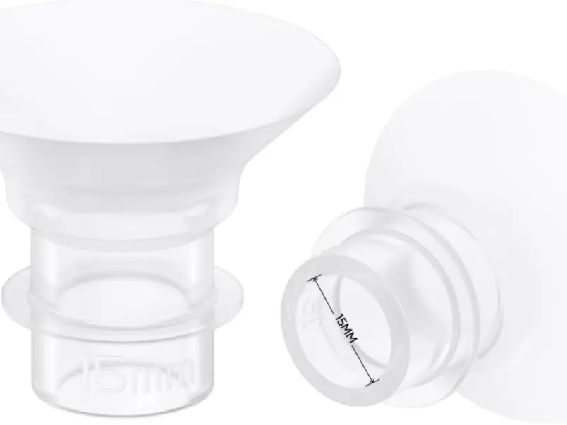 eufy Security Original 15 17 19 21mm Sizing Inserts (2-Pack) for Wearable Breast Pump S1/S1 Pro/E10/E20, Silicone Sizing Inserts, Easy to Install and Use, Comfortable and Precise Fit for Better Suction