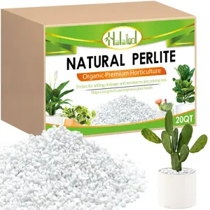 2QT -Vermiculite for Plants - Natural Potting Soil Mix Additive for Holding Moisture Aeration Drainage