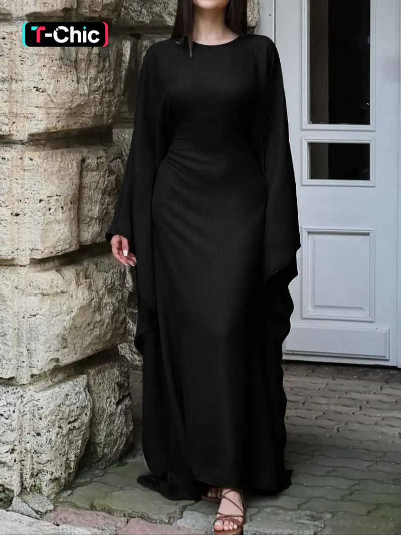 floor length black dress - TikTok Shop floor length black dress - TikTok Shop