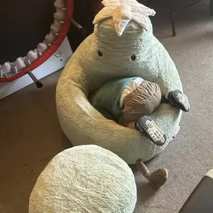 【NEW YEAR DEAL】31" 24'' Bean Bag Chair for Kids, Memory Foam Filled Bean Bag for Teens & Kids, Ultra Soft Fabric Bean Bag Chairs for Playroom, Living Room, Bedroom