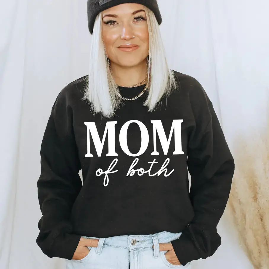 Mom of both • Pullover Mom of both • Pullover