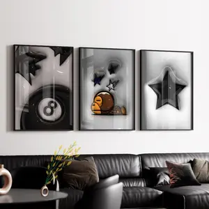 Hypebeast Graffiti Art Prints: Urban 3D Style