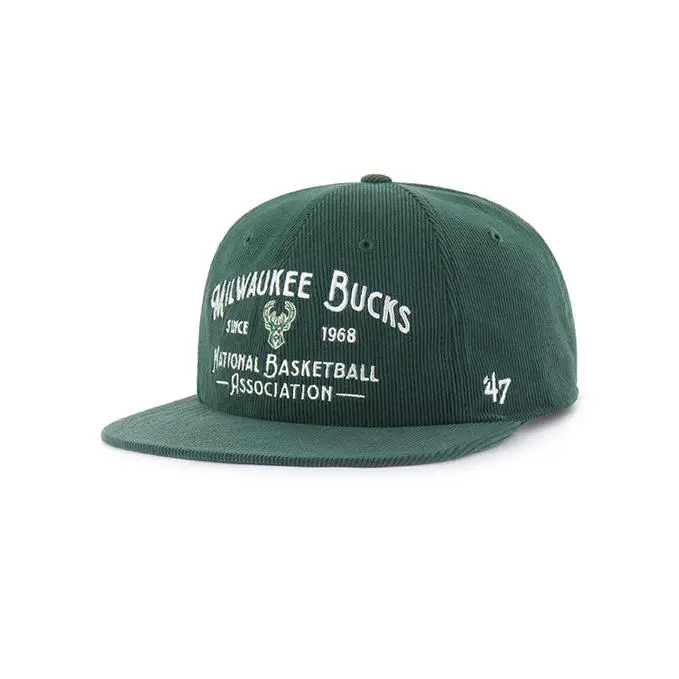 '47 Brand Whitlock Captain Milwaukee Bucks Snapback Hat