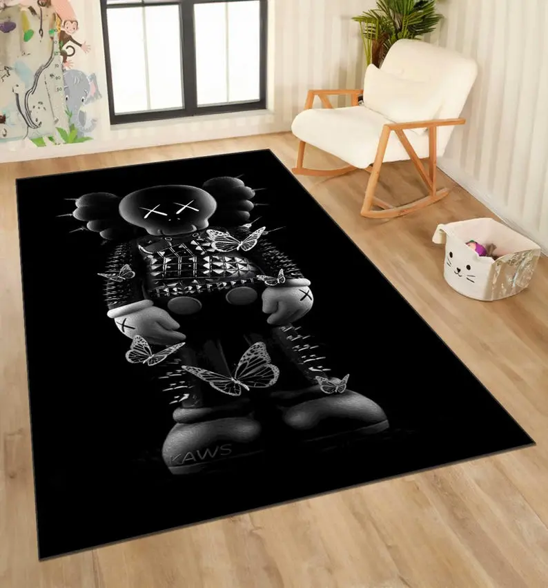 Hypebeast DOORMAT, Bearbrick DOORMAT, Hype beast DOORMAT, Hypebeast carpet, Hypebeast Decor, Machine Washable DOORMAT