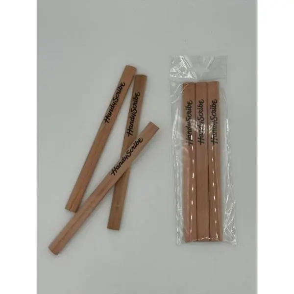 HandyScribe HANDYG3 10x10 in. Graphite Marking Tool Pencil Set - Pack of 3, Office Writing Supplies for Computers & Office Use, Pencil Set Pencils