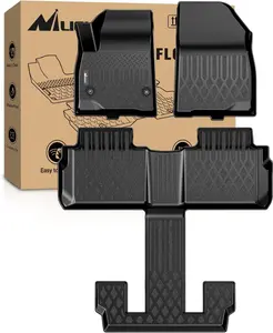 Nilight TPE Floor Mats for GMC Acadia Bucket Seats 2017 2018 2019 2020 2021 2022 All Weather Custom Fit Heavy Duty Floor Liners fit most Interior Vehicle dealsforyoudays