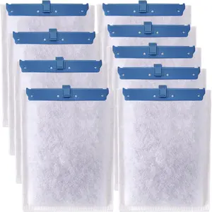 9 Pack Filter  for  Bio-Bag Filters, Large Aquarium Replacement Filter Cartridges for  Filters 20i,40i/IQ20,30,45,60/PF20,30,40,60 and ReptoFilter