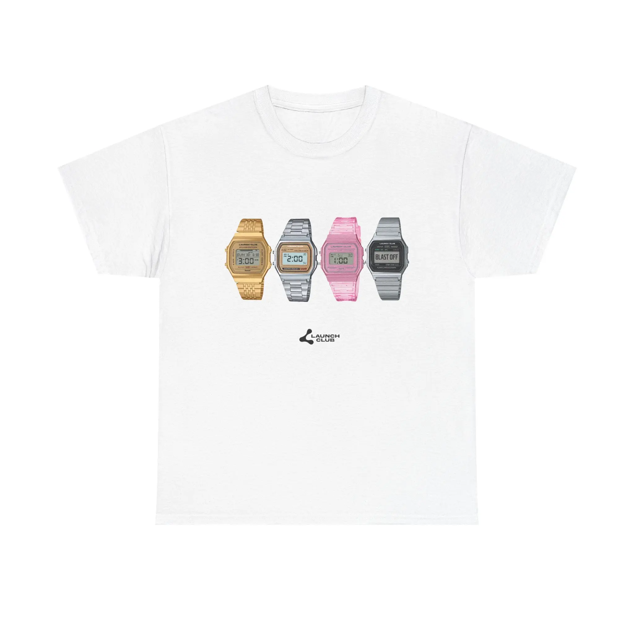 WATCH BLAST OFF SHIRT -  Vintage Classic Graphic T-Shirt Casual Cotton Oversized, Tops, Shortsleeve