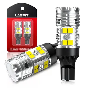 921 912 T15 W16W CANBUS Error Free White LED Reverse Back Up Light Bulb - Upgraded Version, 2 Bulbs