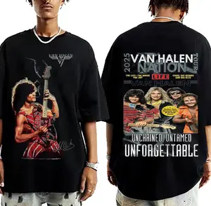 Jump into Rock! Van Halen Inspired Graphic Tee, Van Halen Tour 2025, Vintage Van Halen Tee – 80s Rock Legend Graphic Shirt