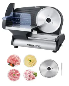 Meat Slicer 180W 7.5" Electric Deli Food Slicer for Frozen Meat Bread Cheese
