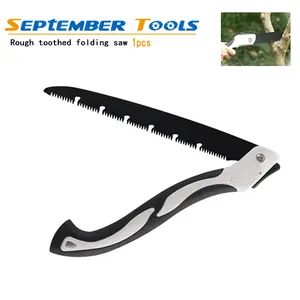 180mm Heavy Duty Folding Handsaw - Camping & Garden Wood Cutting Tool, Portable Durable Saw for Pruning Trees, DIY, Outdoor Survival