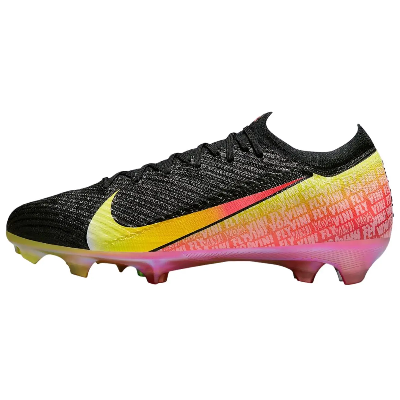 Nike Mercurial Vapor 16 Elite Vini Fly Unisex Football Cleats with Grip and Comfort Trending Shoes, House White Official Shoes to Get / Maison Mihara Footwear, Soccer Shoes