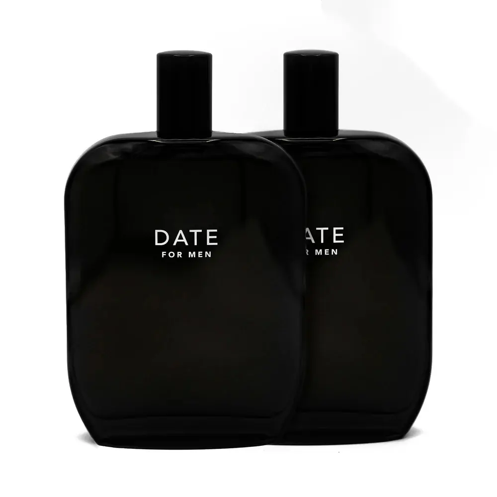 Fragrance One 2X DATE For Men - Eau de Parfum by Jeremy Fragrance (2 x 3.4oz / 100ml)