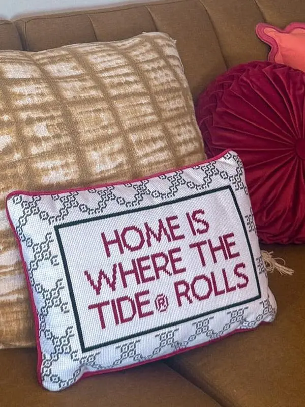 Alabama Needlepoint Pillow