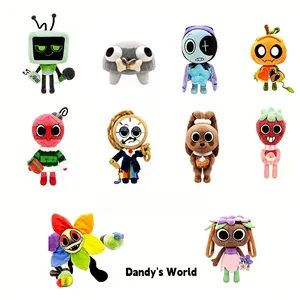 Dandy's World  Pebble,Vee,Present Coal  High-Quality Plush Dolls,  cute girly gifts plushies,Player collection